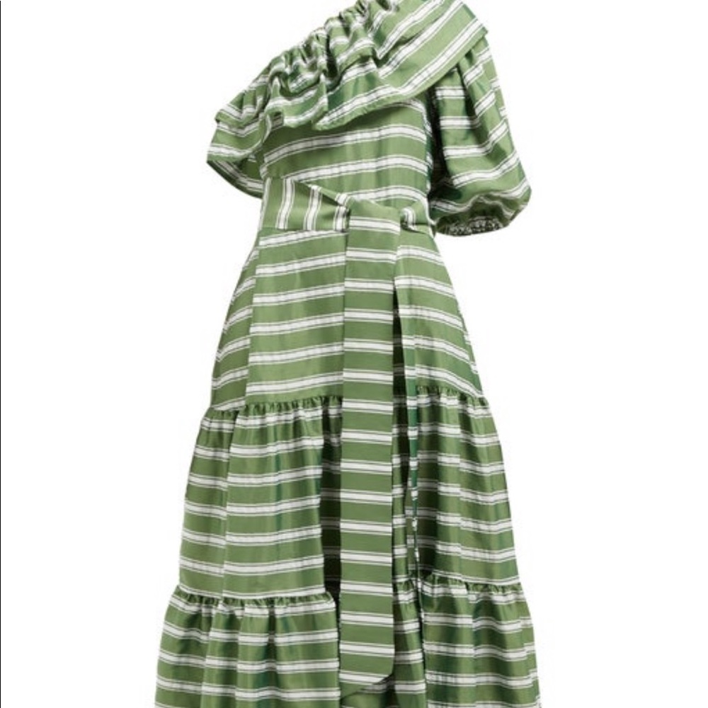 Lisa Marie Fernandez striped midi dress